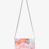 Bettina Flower Satin Clutch