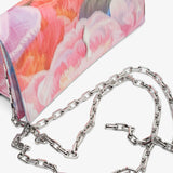 Bettina Flower Satin Clutch