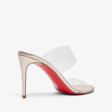 Just Nothing 85 Metallic Mules