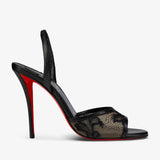 Miss Z lace 100 slingback sandals