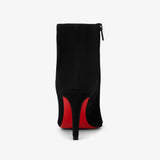 Fannylove booty 85 black suede ankle boots