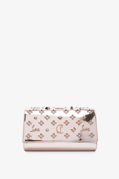 ピーチ 1 Christian Louboutin | Paloma metallic loubinthesky clutch