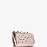 Paloma metallic loubinthesky clutch