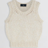 Handknit vest