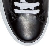 Urban street black patent sneakers