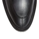 Aviator shearling ankle boots