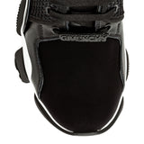 Jaw black and white low sneakers