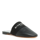 Bedford black flat mules