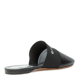 Bedford black flat mules