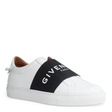 Urban street white logo sneakers