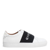 Urban street white logo sneakers