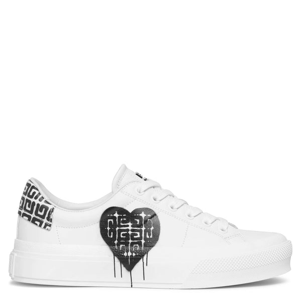 Givenchy | City court printed leather sneakers | Savannahs