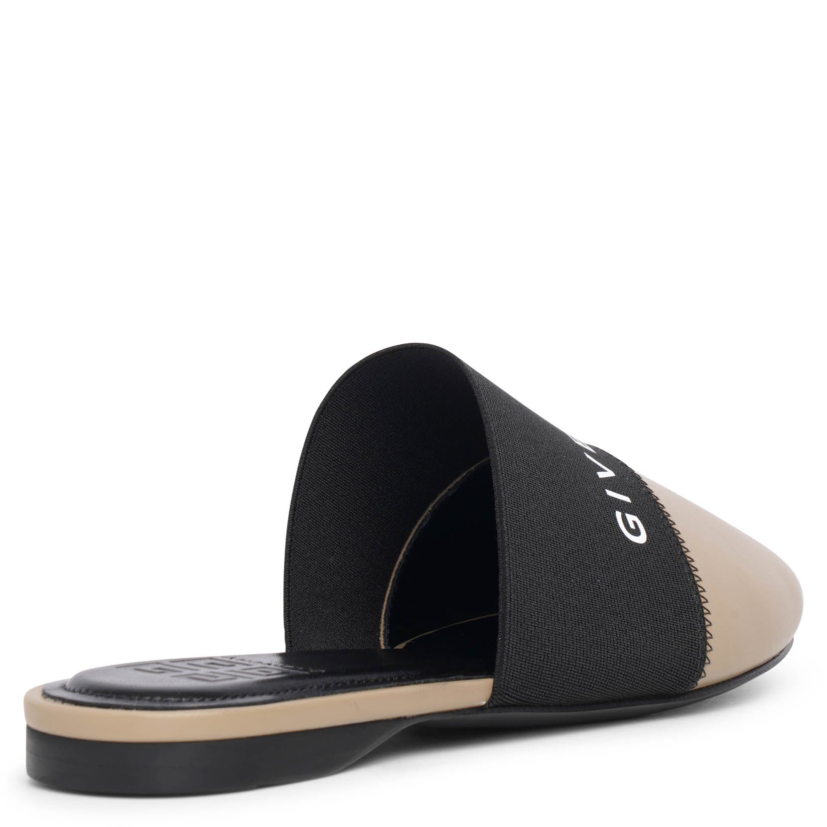 Givenchy | Bedford 4G beige and black flat mules | Savannahs