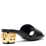 G Cube 45 black mule sandals