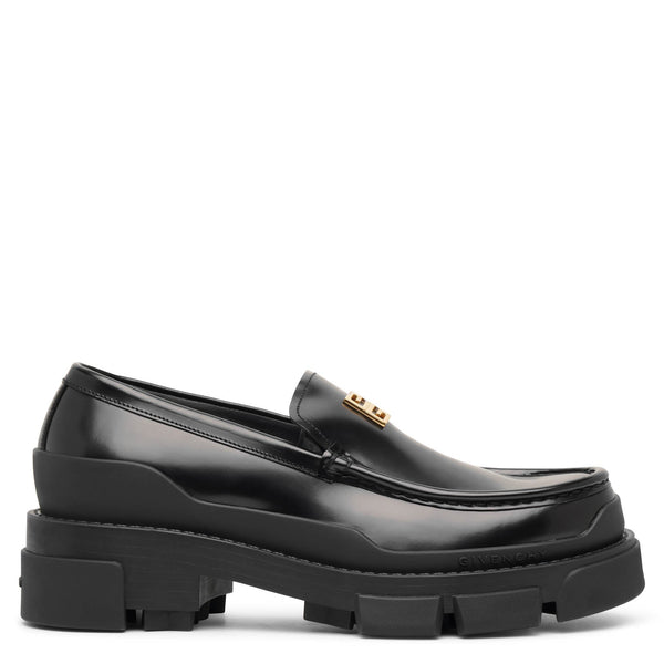 GIVENCHY TERRA LOAFERS ブラック サイズ37 Givenchy | Terra black leather loafers | Savannahs