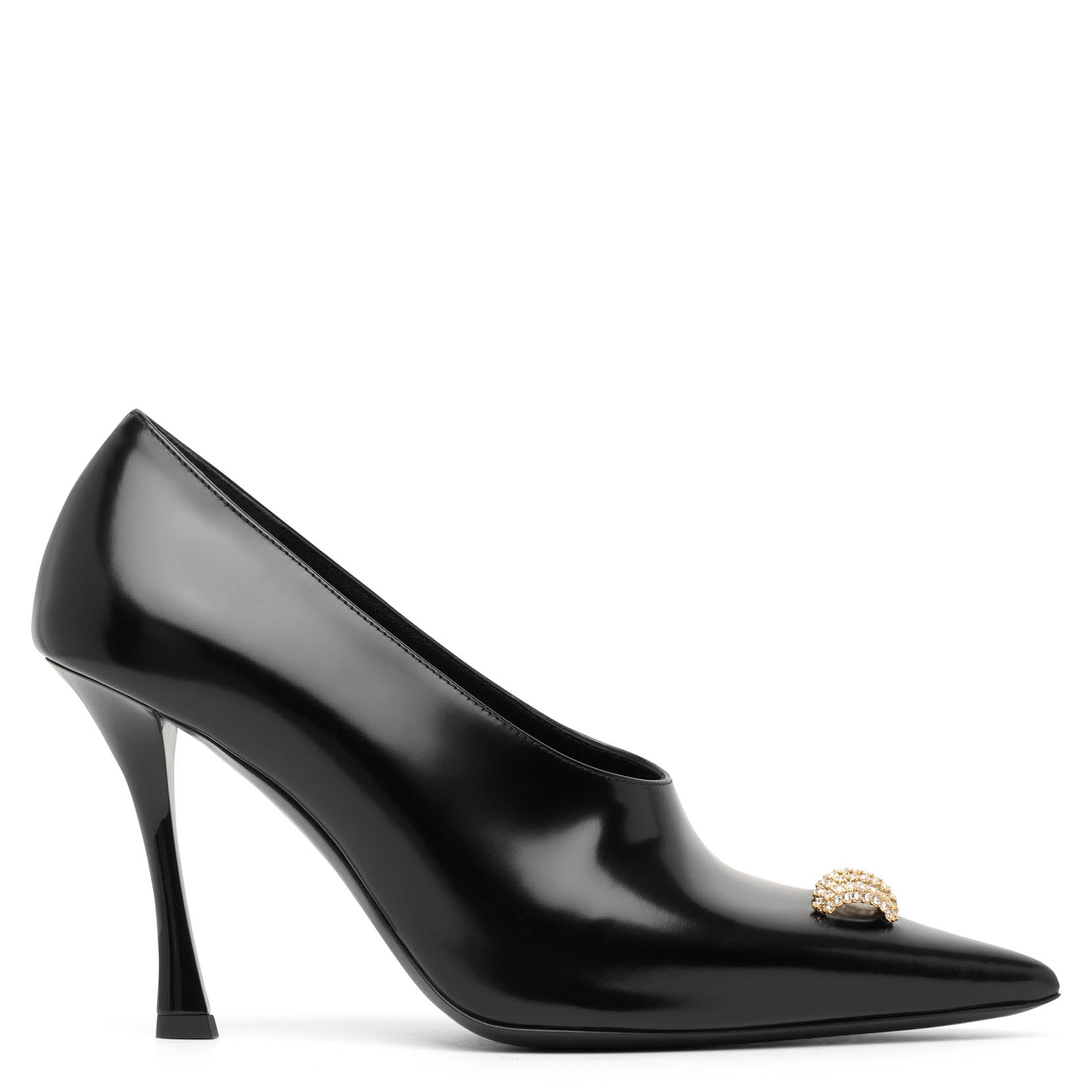 Givenchy Show 95 Black Ring Pumps