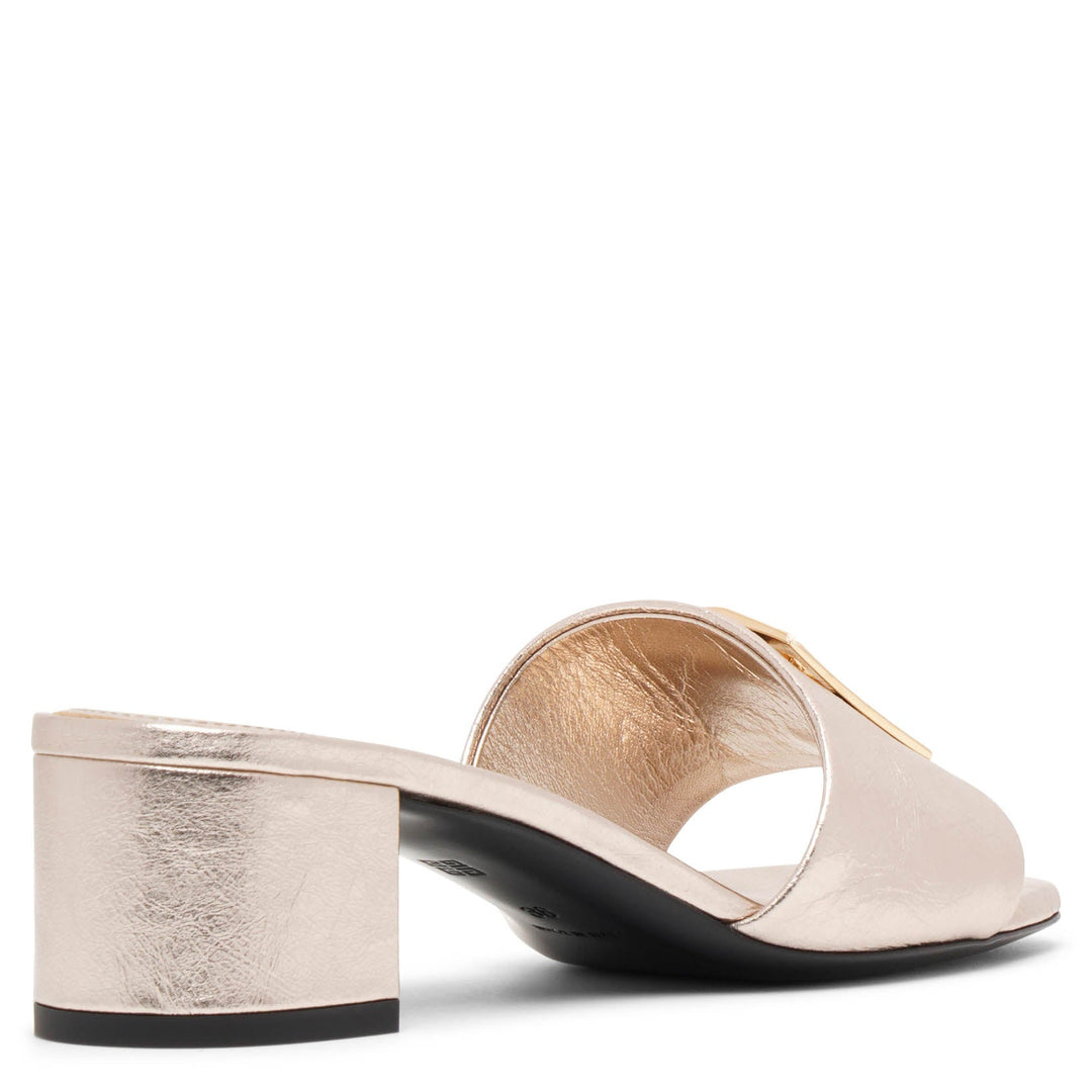 Givenchy | 4G 45 gold leather mules | Savannahs Givenchy | 4G 45 gold leather mules | Savannahs