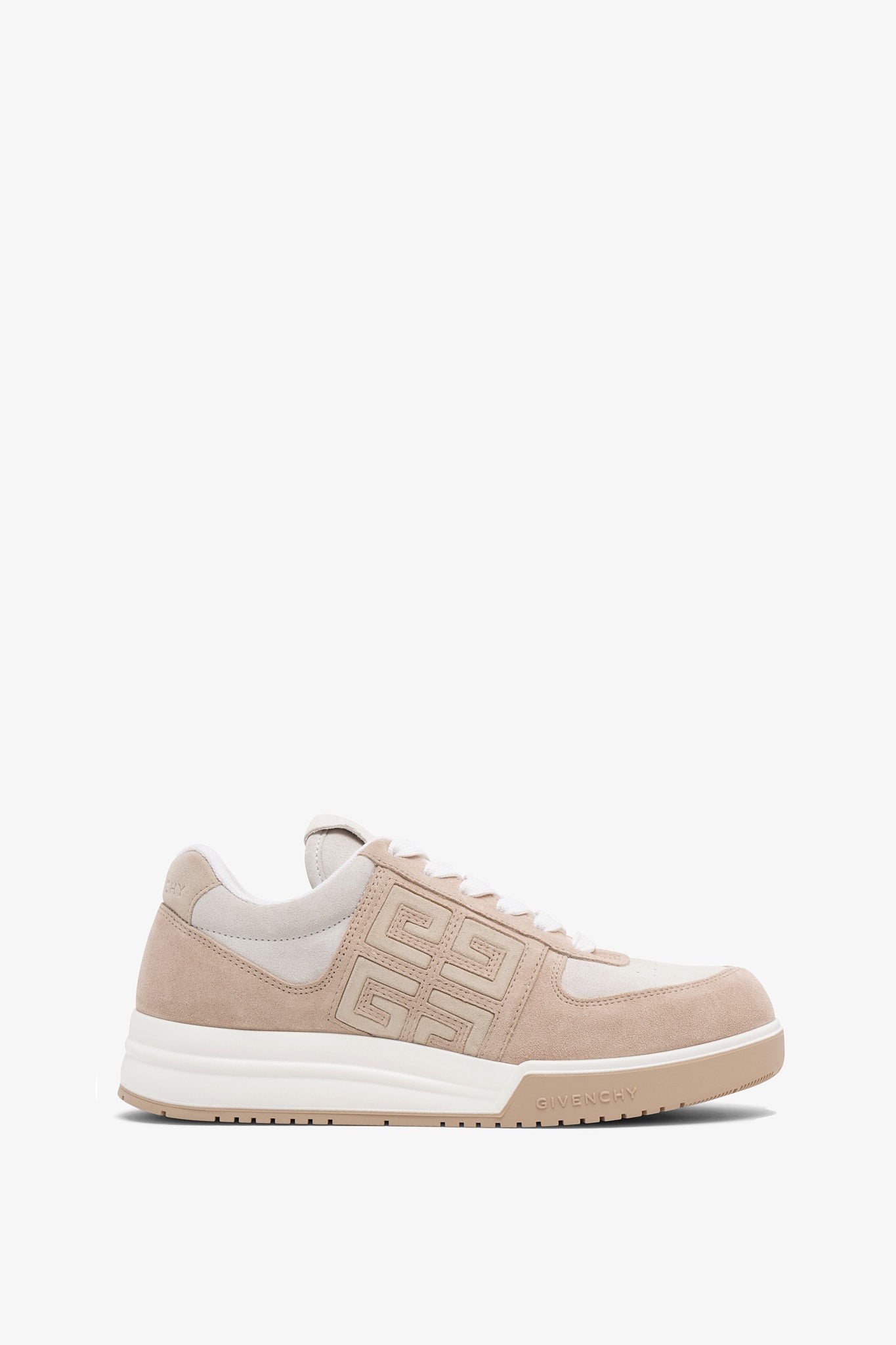 【関税&送料込】Givenchy Beige White Suede G4 Sneaker HG24114S-Givenchy-G4-low-top-