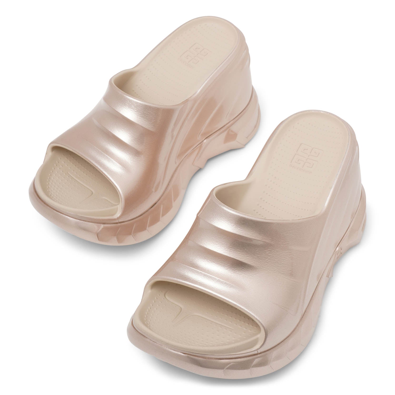 Givenchy | Marshmallow dusty gold wedges | Savannahs