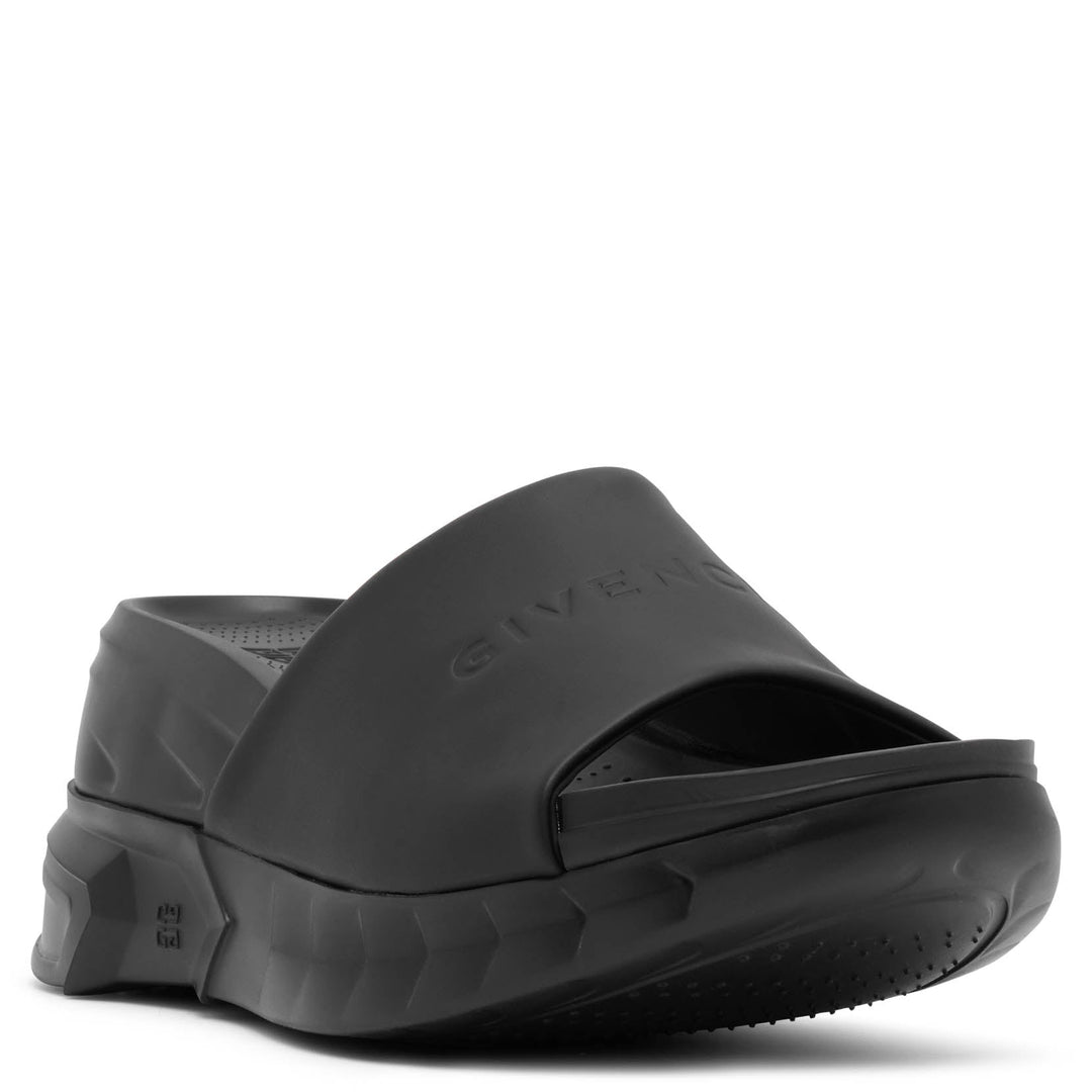 Givenchy | Marshmallow black wedges | Savannahs