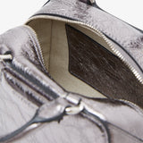 Antigona Cube nano silver bag