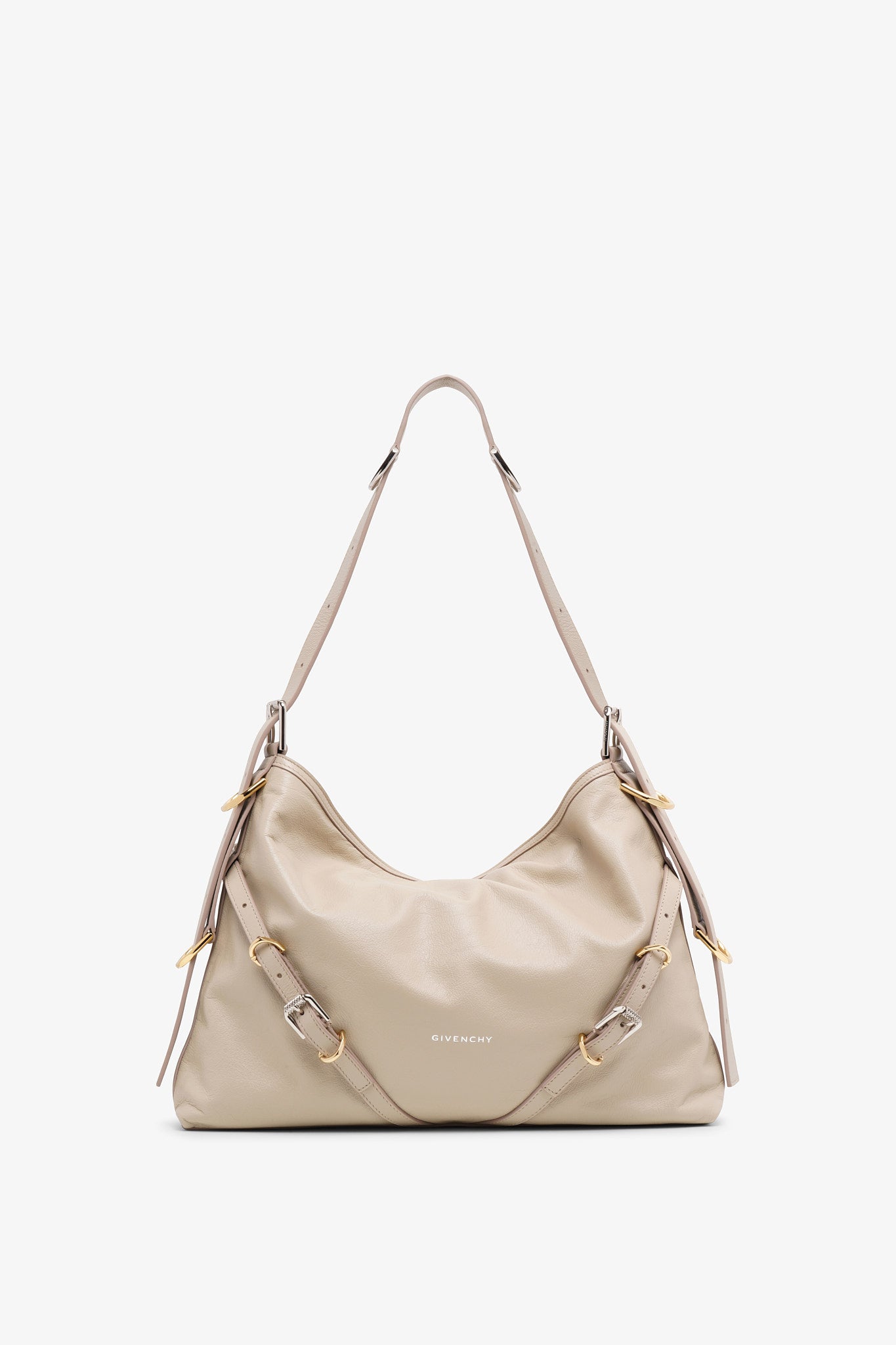 ショルダーバッグ・ポシェット GIVENCHY MEDIUM VOYOU SHOULDER BAG Medium Voyou bag in shiny leather in - black | Givenchy US