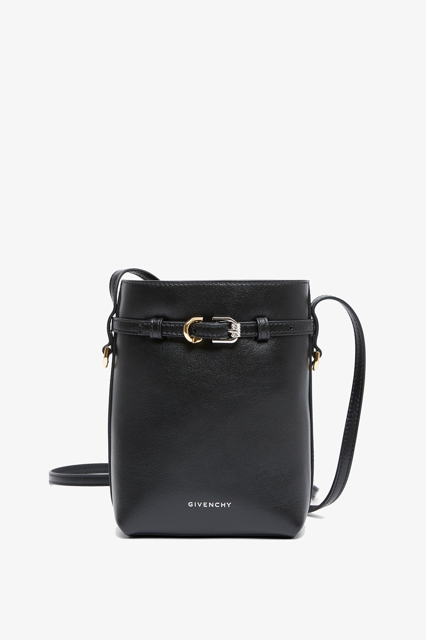 GIVENCHY★Voilleux crossbody bag Givenchy Men's Voyou Small Leather Crossbody Bag | Neiman Marcus