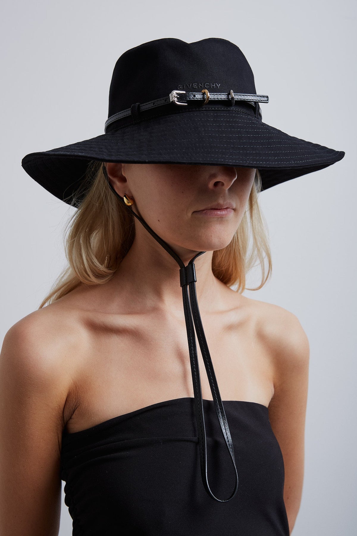 Shop Givenchy Plage Black Bucket Hat