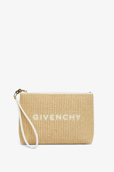 Amazon | (ジバンシー) GIVENCHY ポーチ 銀 シルバー ロゴ