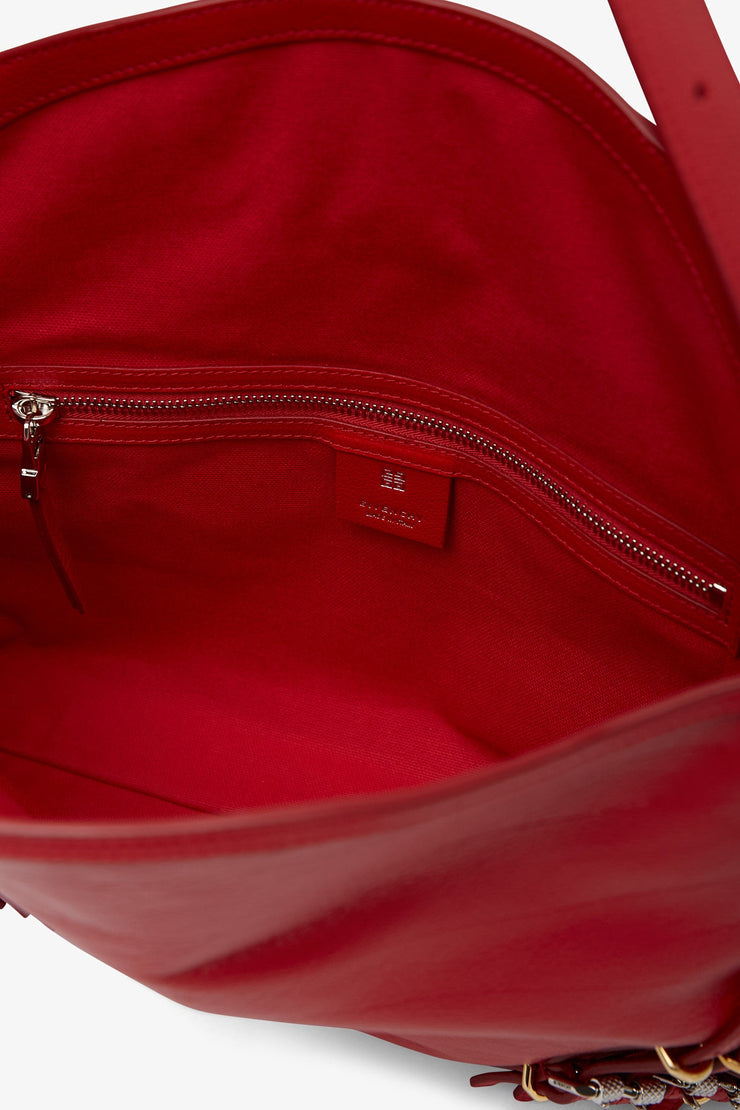 Voyou medium red bag