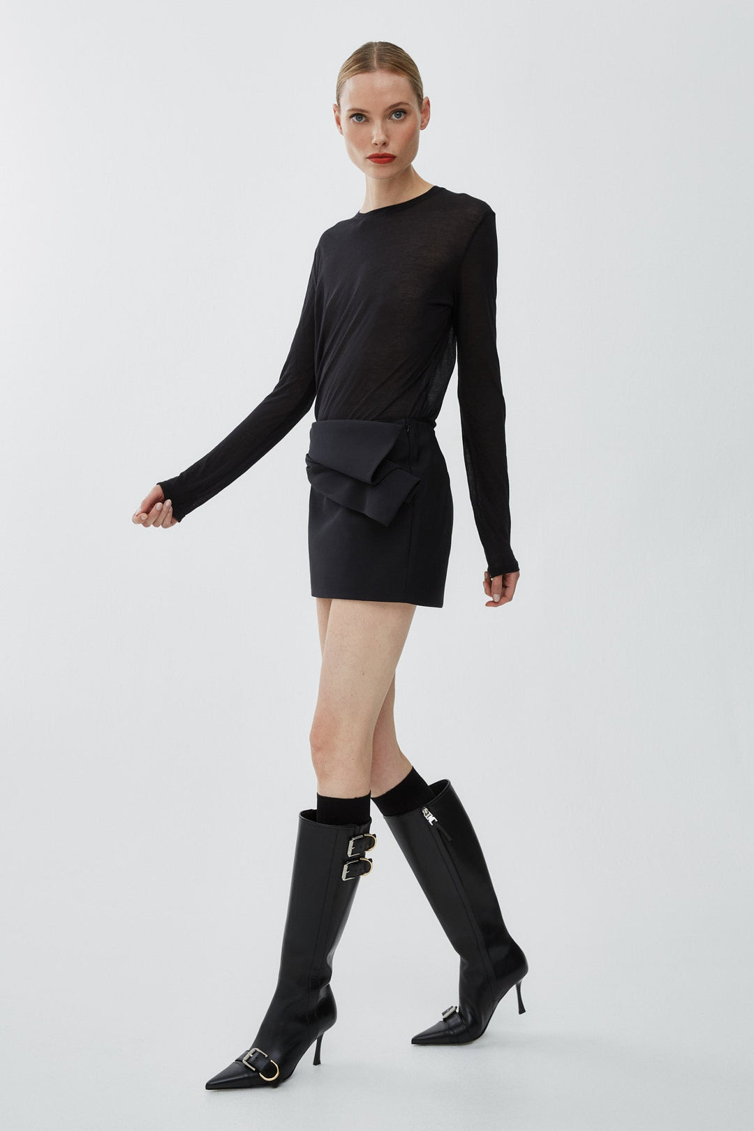 Givenchy | Bow black mini skirt | Savannahs