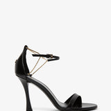 4G 95 liquid black sandals