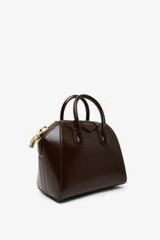 Antigona mini brown bag