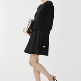 Wool circle skirt