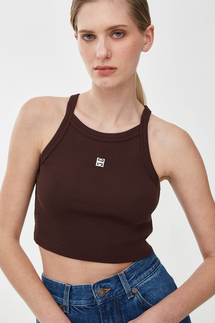 Cropped 4G tank top