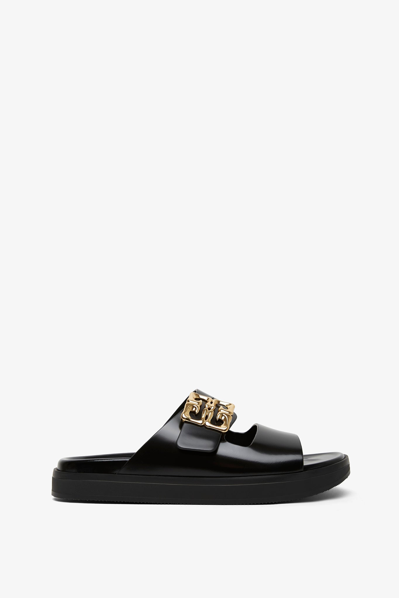GIVENCHY- DoublChainSandalesチェーントリムサンダル