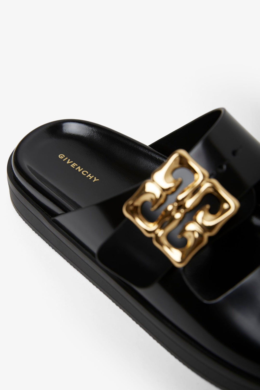 サンダル・ミュール GIVENCHY Women Sandals BE500SE29R001 BLACK Givenchy Slide Sandals in Black | FWRD