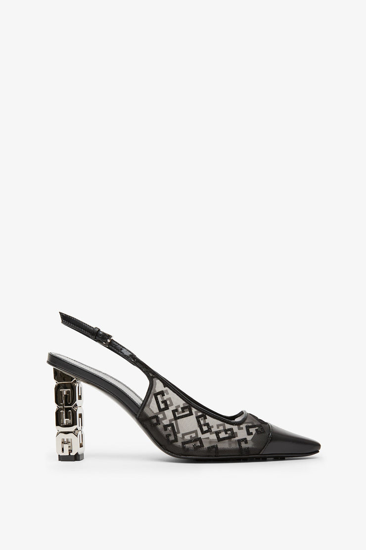 Givenchy G cube mesh slingbacks Savannahs1