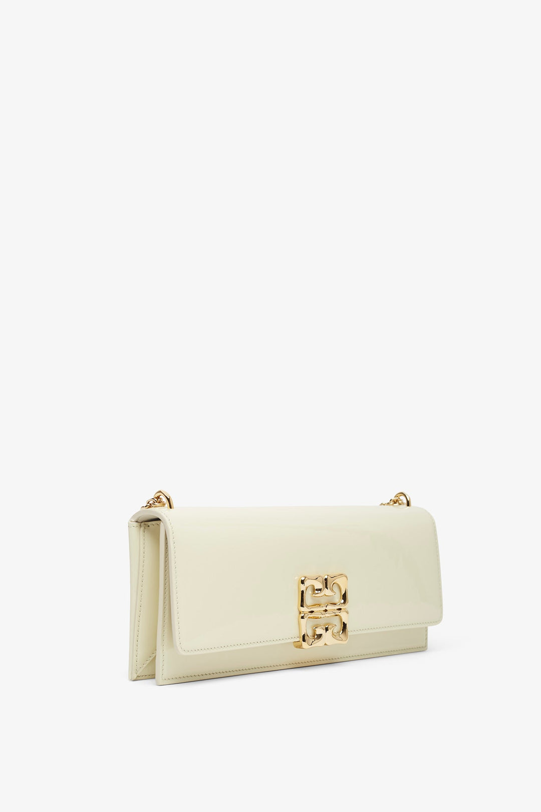 【送料&関税込】Givenchy 4g Liquid Small Chain Bag Small 4G Liquid pouch in Box leather with chain in - black