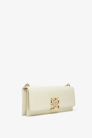 4G small chain cream clutch