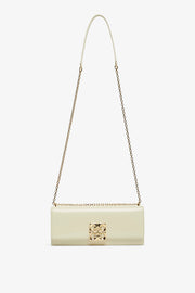 4G small chain cream clutch