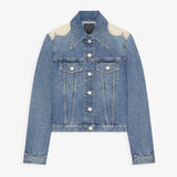 Back details denim jacket