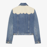 Back details denim jacket