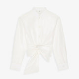 Wrap bow shirt