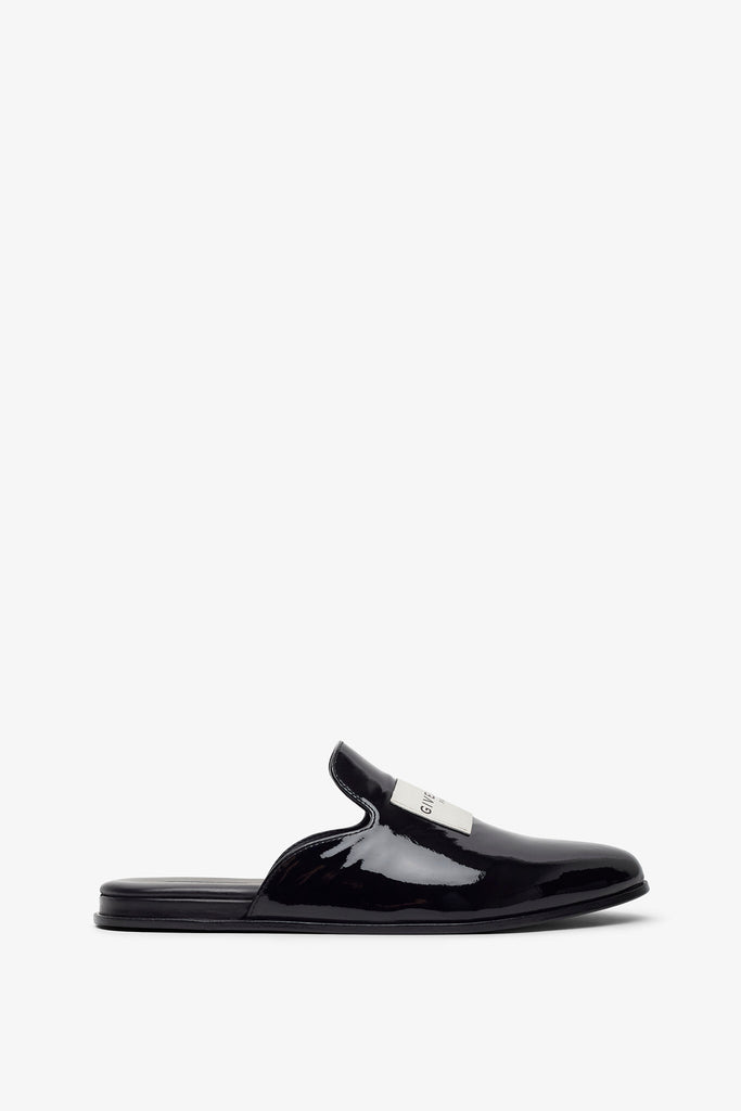 Givenchy | Tux black patent slippers | Savannahs