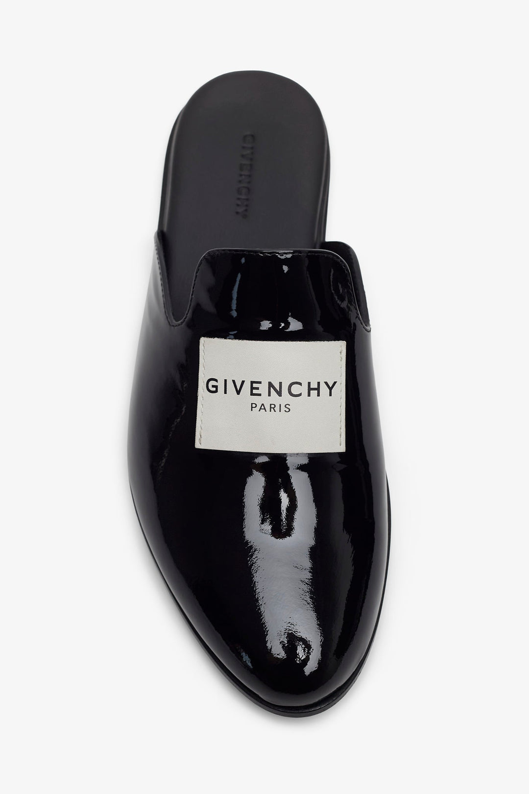 Givenchy | Tux black patent slippers | Savannahs