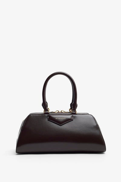 Antigona east west small brown bag