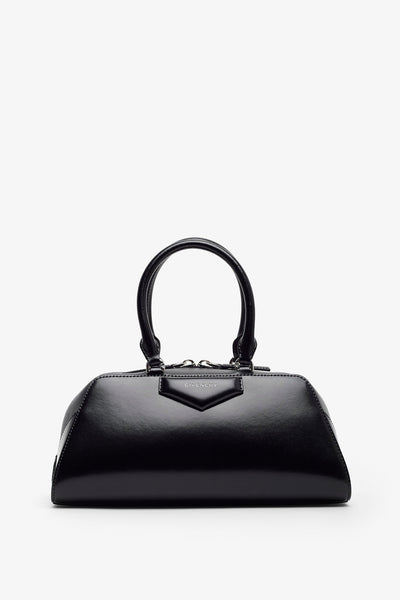 Antigona east west black small bag