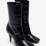 Black 95 zipped ankle boots