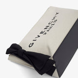 Givenchy small logo beige pouch